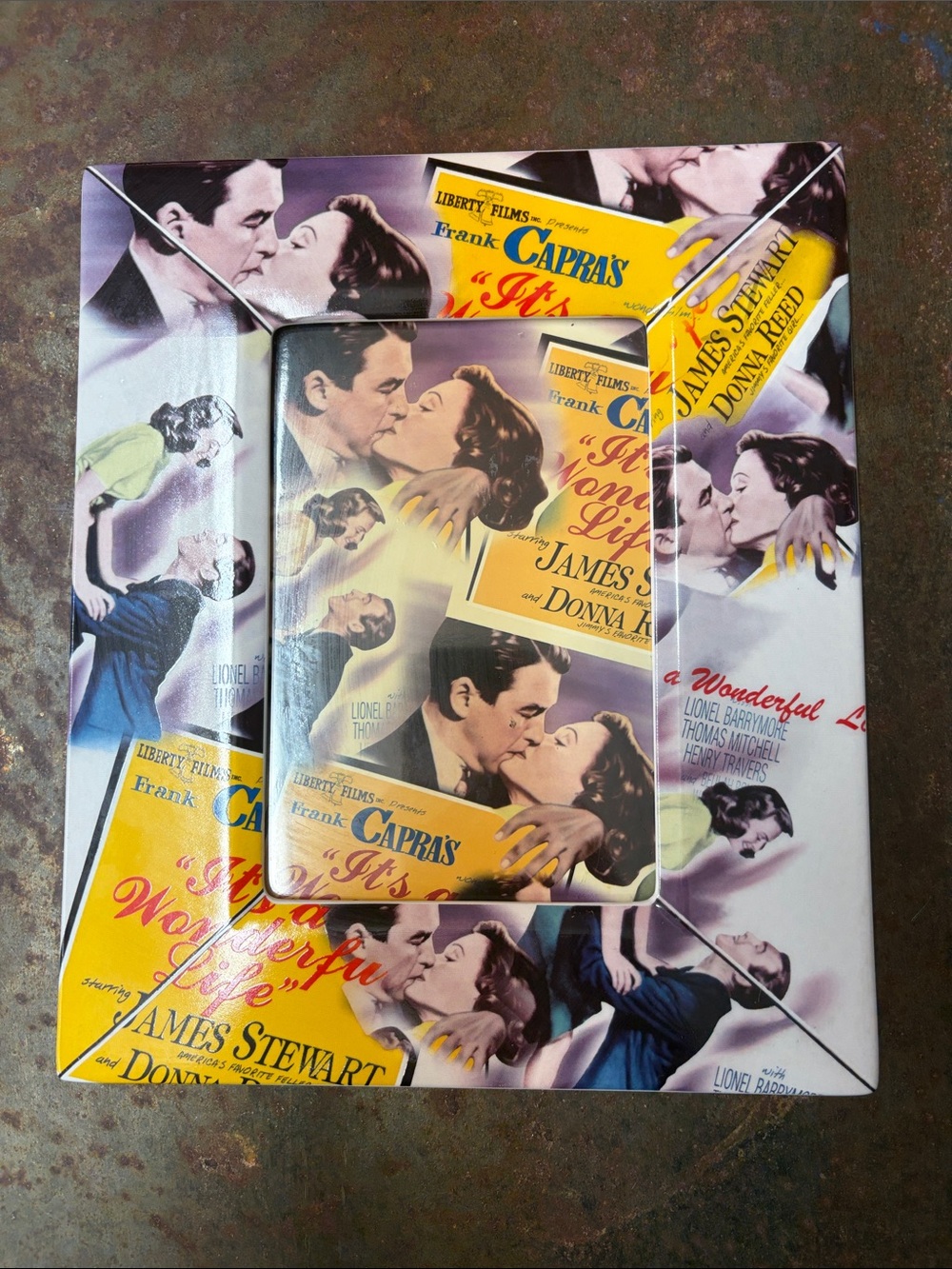 Vintage 2004 “It’s a Wonderful Life” 4x6 Photo Frame by Dave Grossman Creations